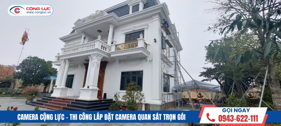 camera cộng lực lắp camera quan sát nhà riêng tại tiền hải thái bình