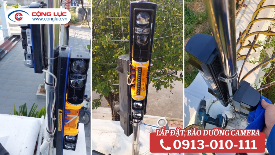 lắp đặt bảo dưỡng hệ thống báo động chống trộm hàng rào cho biệt th