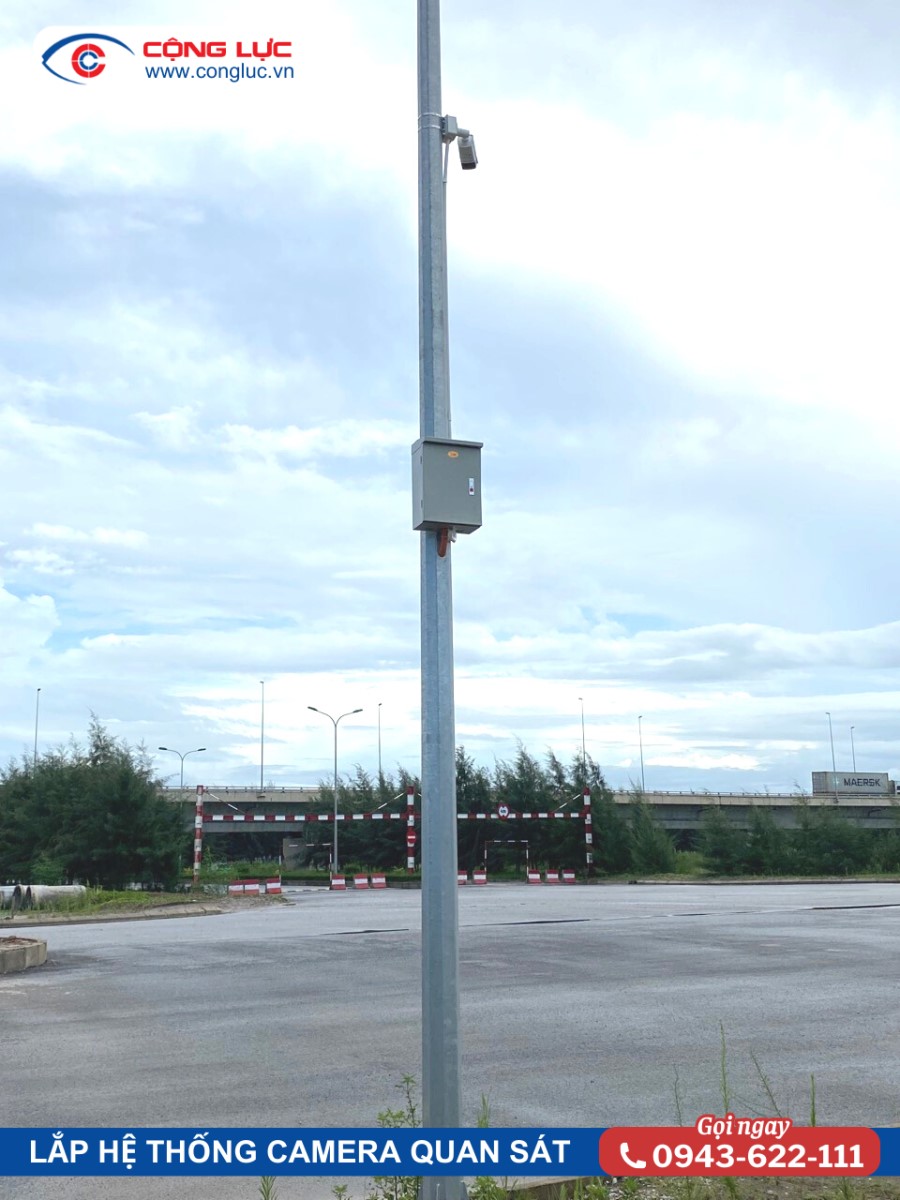 lắp camera tại công ty sao đỏ khu công nghiệp nam đình vũ hải an hải phòng