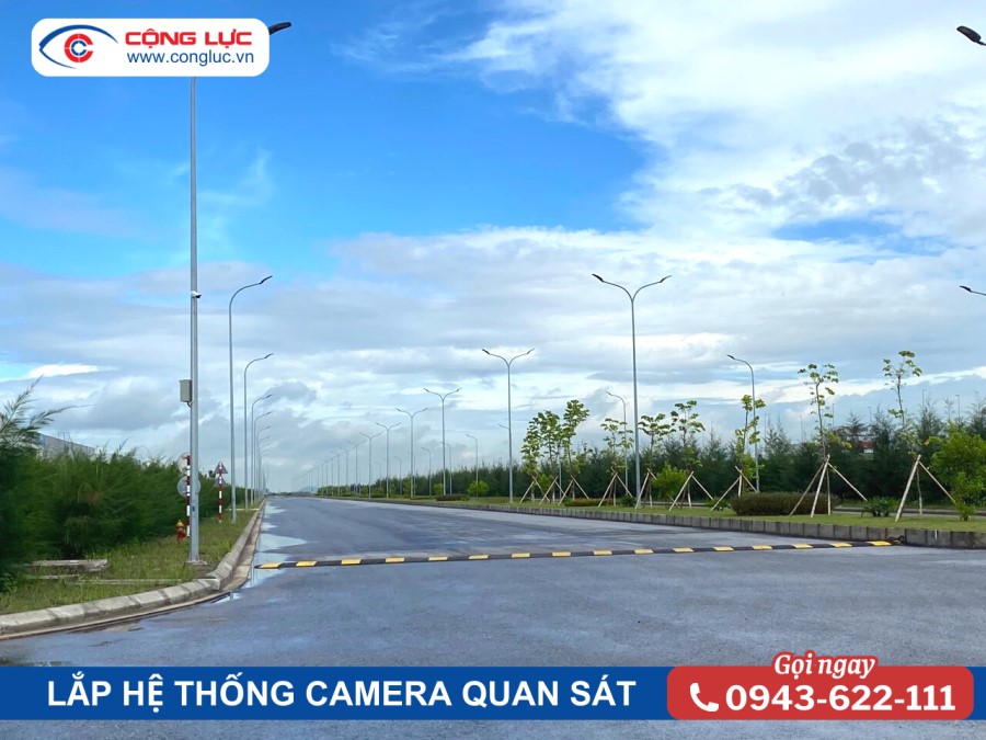 lắp camera tại công ty sao đỏ kcn nam đình vũ hải phòng