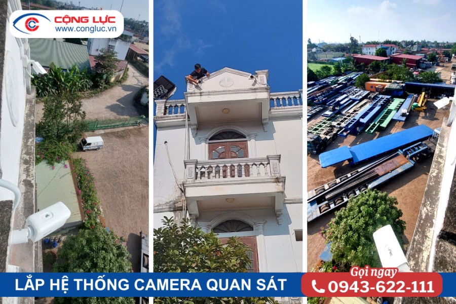 lắp hệ thống camera quan sát cho công ty hương giang tại quận ngô quyền hải phòng