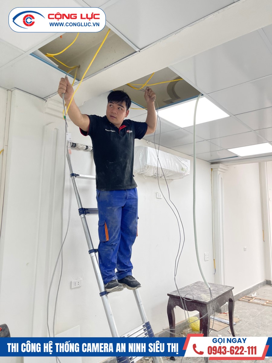 thi công hệ thống loa siêu thị konni 39 tại sầm sơn thanh hoá