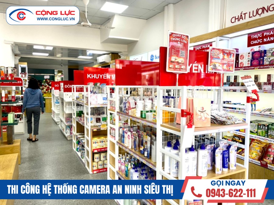 lắp camera tại siêu thị konni 39 sầm sơn thanh hoá