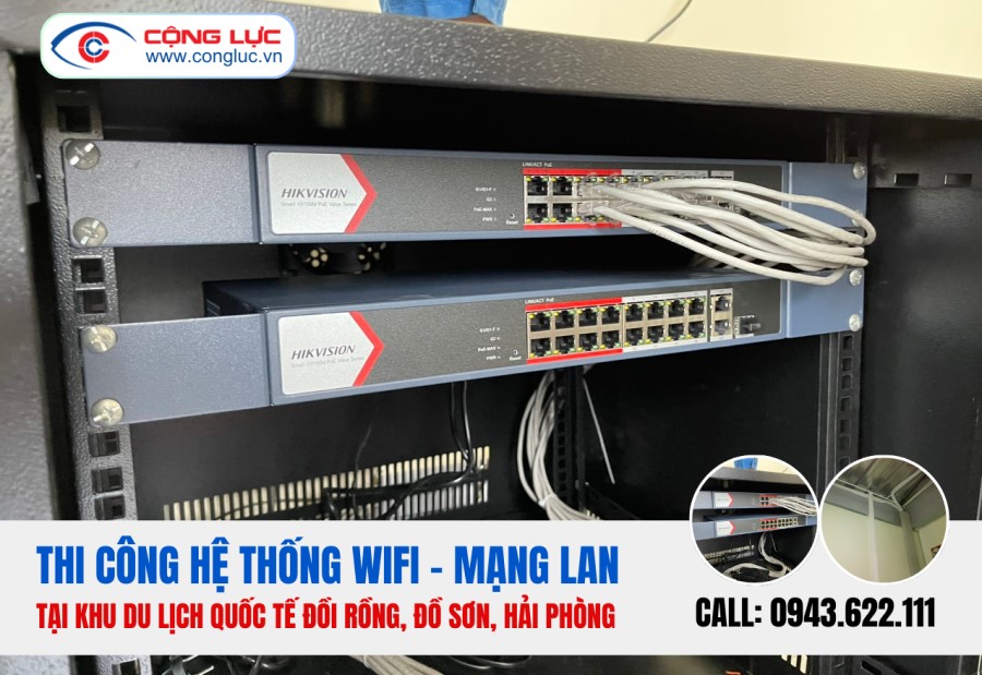 thi công hệ thống mạng lan cho căn hộ tại đồi rồng, đồ sơn, hải phòng