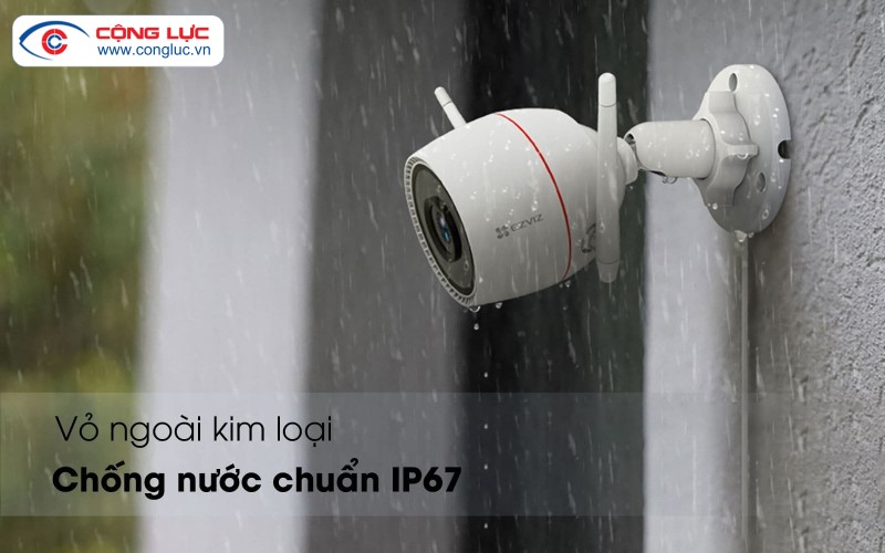 camera wifi ezviz c3tn 3mp chống chịu mọi khắc nghiệt thời tiết