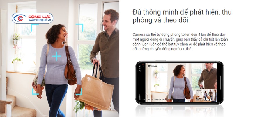 camera wifi thông minh ezviz e6 3k 5mp giám sát an ninh tốt nhất