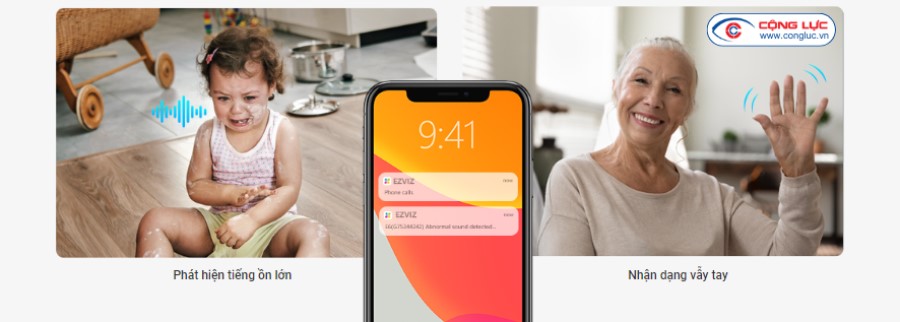 Ezviz E6 3k 5mp chăm sóc cả gia đình bạn một cách dễ dàng nhất