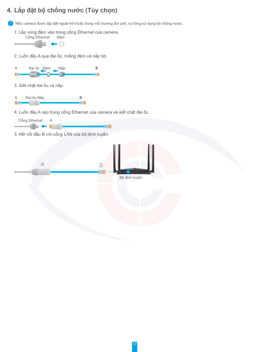 hướng dẫn sử dụng camera wifi 2 ống kính ngoài trời Ezviz H9C 6MP-11