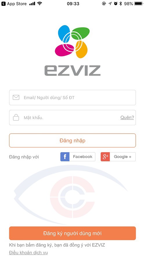 hướng dẫn cài đặt xem camera wifi ezviz trên điện thoại