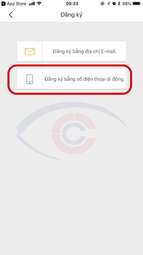 xem camera wifi ezviz trên điện thoại di động