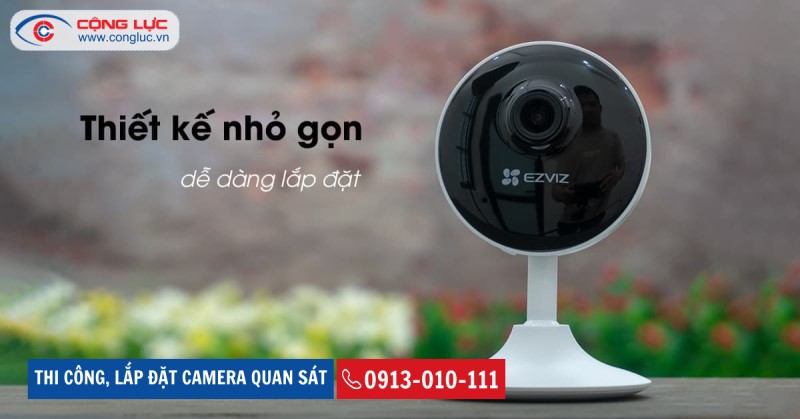 camera wifi thiết kế vô cùng nhỏ gọn