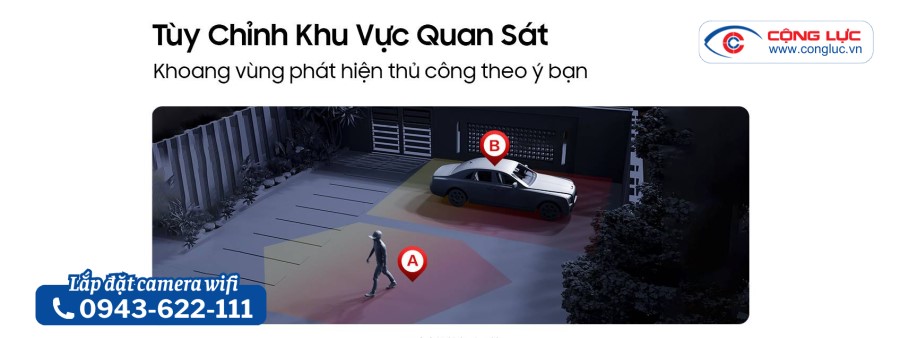 CAMERA WIFI IMOU CRUISER DUAL 6MP IPC-S7XP-6M0WED cảnh báo thông minh