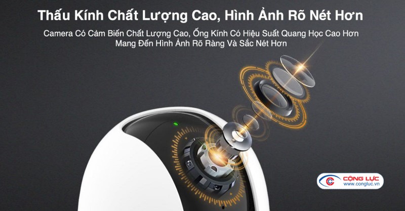 camera wifi imou IPC-A42P thấu kính chất lượng cao