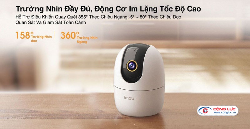 camera wifi imou động cơ im lặng, tốc độ cao