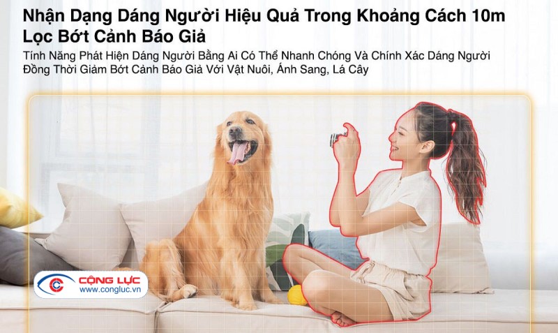 camera wifi imou IPC-A42P 4mp nhận dạng người thông minh