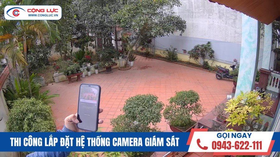 lắp camera wifi ezviz ngoài trời hình ảnh chân thực sắc nét