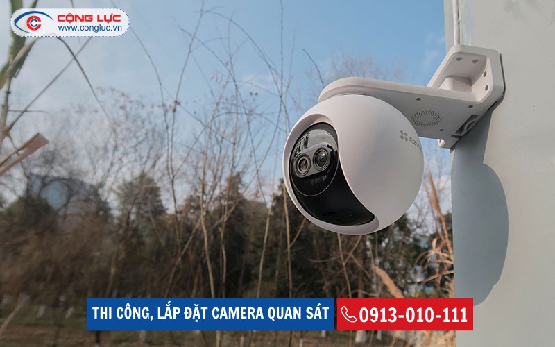 camera wifi lắp đặt ngoài trời