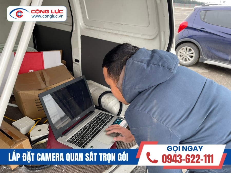 lắp camera tại công ty cảng Hải Minh kcn nam đình vũ hải phòng