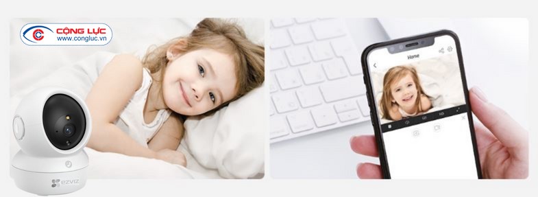 Camera IP Wifi Ezviz H6C PRO 4MP đàm thoại 2 chiều thông minh