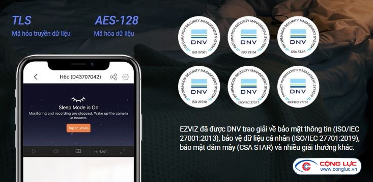 Camera IP Wifi Ezviz H6C PRO 2MP chế độ bảo vệ riêng tư