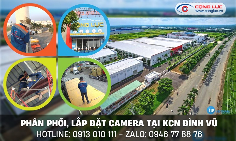 lắp đặt camera giám sát tại khu công nghiệp đình vũ hải an hải phòng