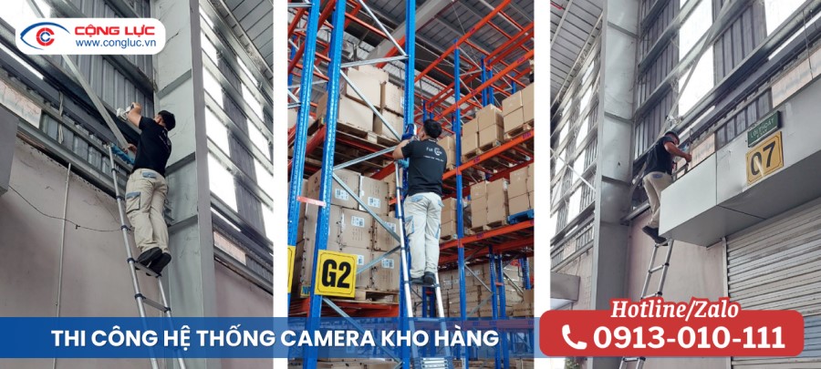 lắp đặt camera giám sát an ninh kho nam phát hải phòng