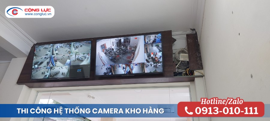 thi công hệ thống camera quan sát kho hàng nam phát hải phòng