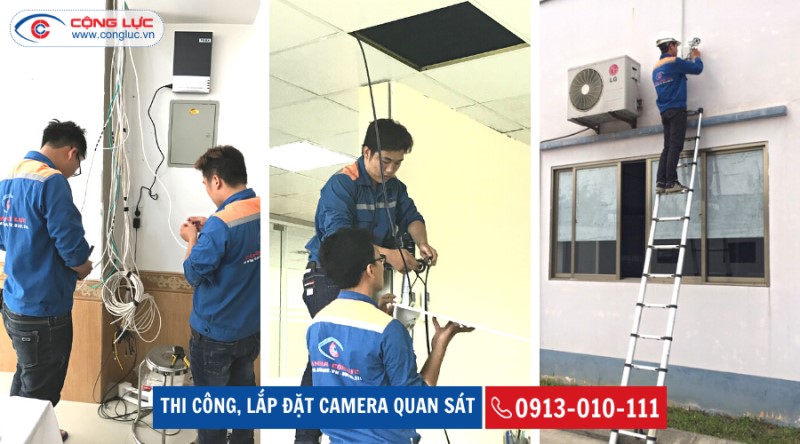 Kỹ thuật đấu nối hệ thống camera chuyên nghiệp tại Hải Phòng