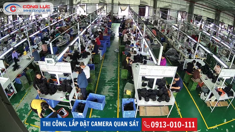 lắp đặt hệ thống camera quan sát nhà xưởng uy tín tại hải phòng