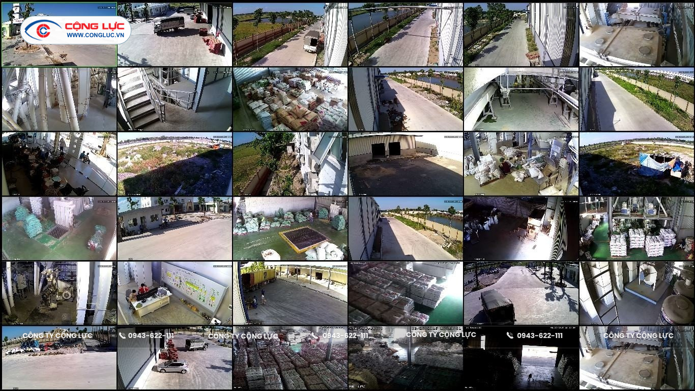 Camera Cộng Lực lắp đặt hệ thống camera quan sát nhà xưởng tại Hải Phòng