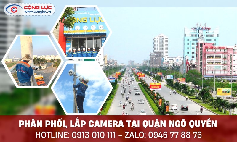 Lắp đặt camera giám sát an ninh tại Quận Ngô Quyền Hải Phòng