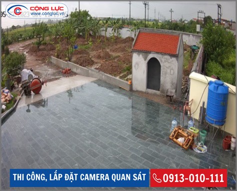 lắp camera quan sát cho nhà thờ tổ tại huyện thái thuỵ tại tỉnh thái bình 3