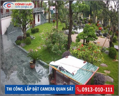 lắp camera quan sát cho nhà thờ tổ tại huyện thái thuỵ tại tỉnh thái bình 4