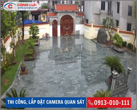 lắp camera quan sát cho nhà thờ tổ tại huyện thái thuỵ tại tỉnh thái bình 5