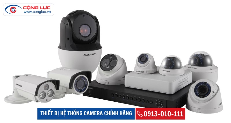 thiết bị chính hãng lắp đặt cho hệ thống camera kcn đồng hoà hải phòng