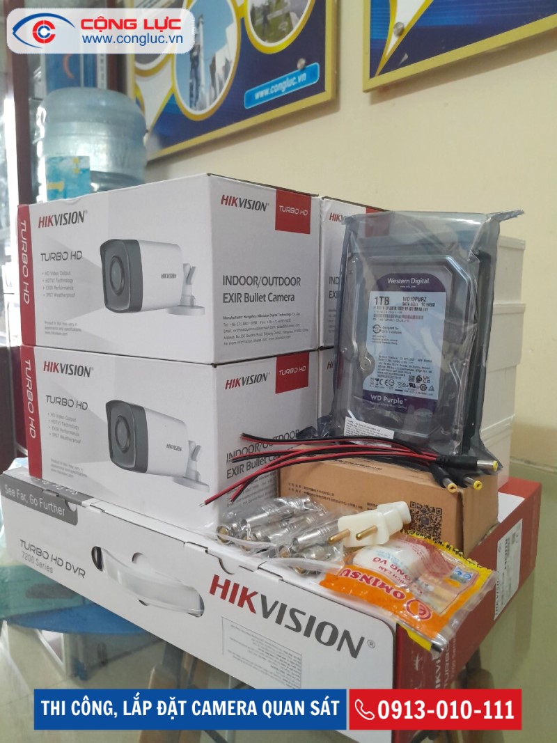 lắp đặt trọn bộ camera quan sát giá rẻ tại quảng ninh