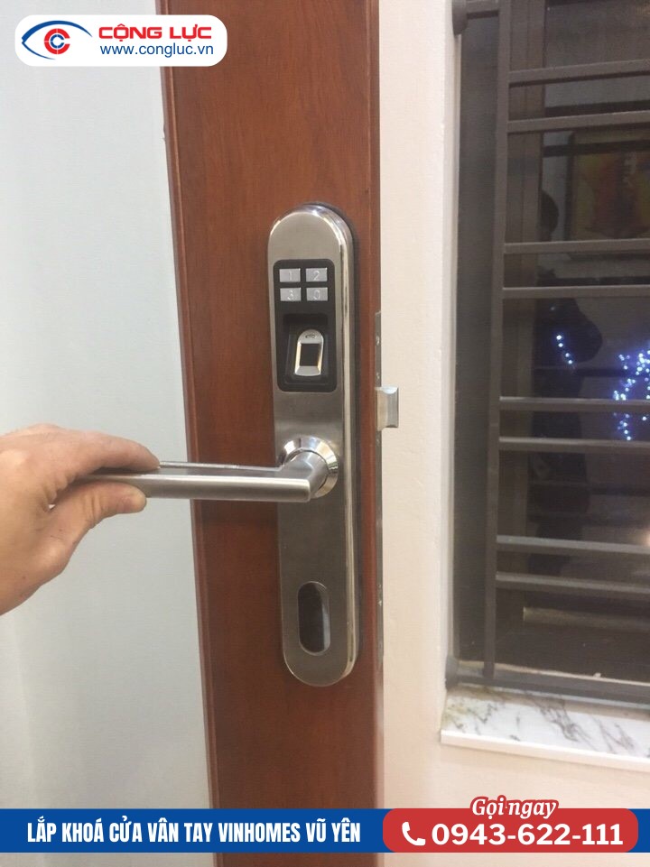 lắp đặt khoá cửa thông minh chuyên nghiệp tại vinhomes vũ yên hải phòng