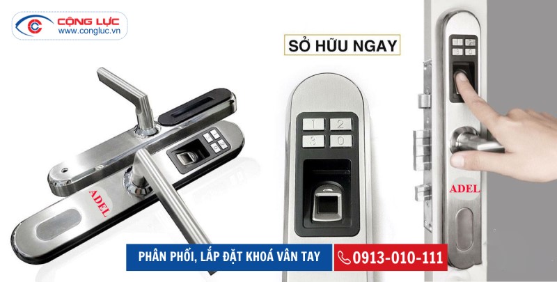 Lắp đặt khoá cửa vân tay giá rẻ nhất tại Hải Phòng