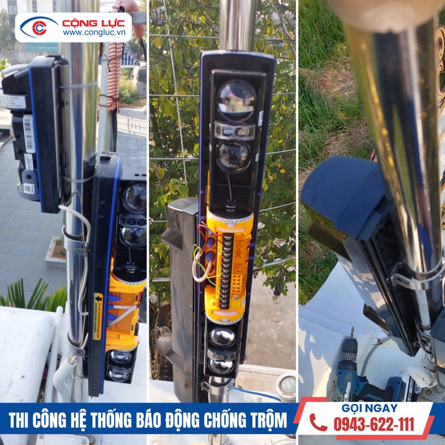 cộng lực thi công hệ thống báo động chống trộm chuyên nghiệp tại kcn amata sông khoai