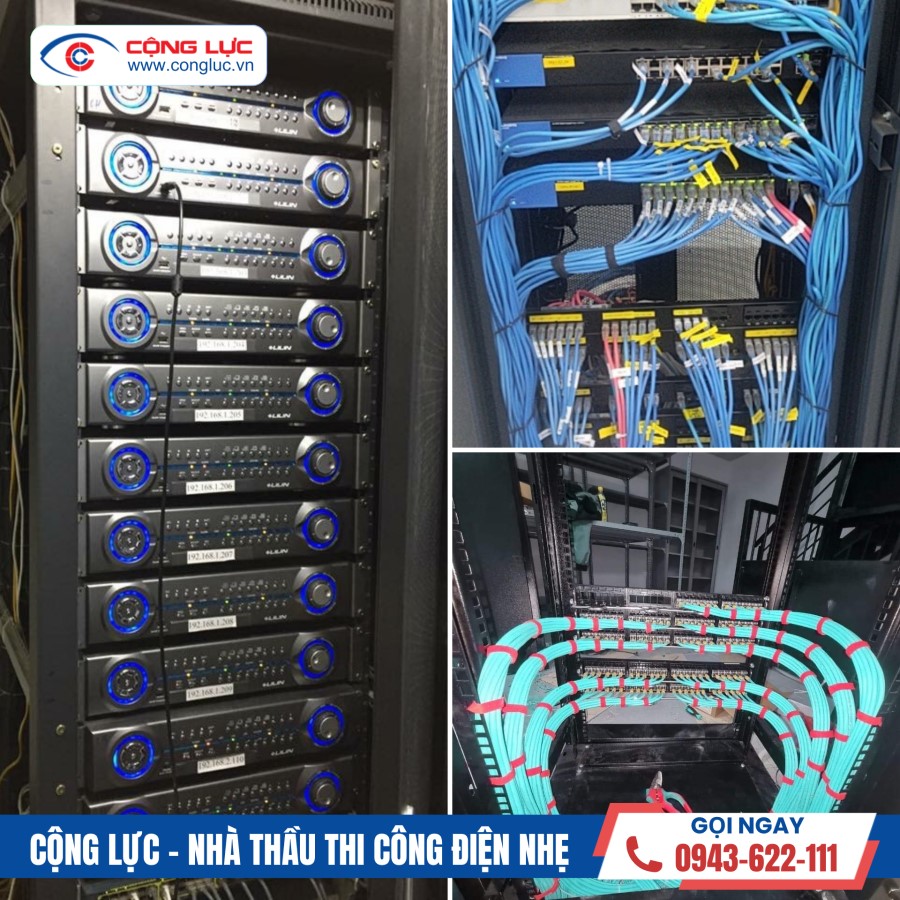 Cộng Lực nhà thầu thi công hệ thống điện nhẹ chuyên nghiệp tại hải phòng