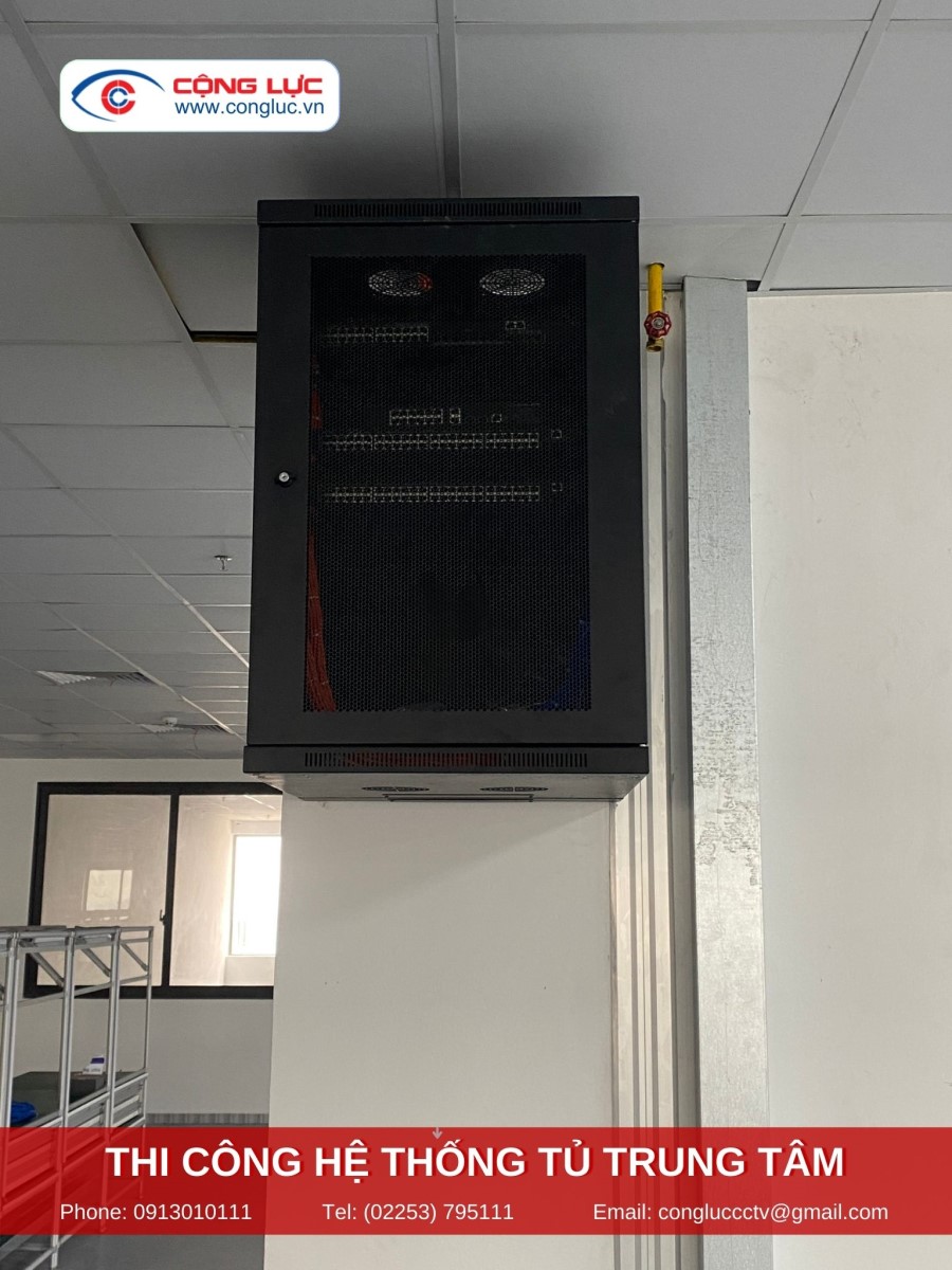 thi công hệ thống tủ điện tủ mạng trung tâm