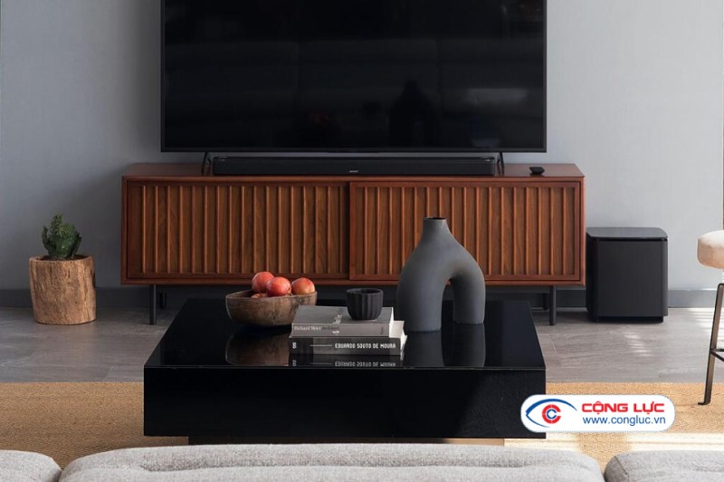 Loa Bose Smart Soundbar 900 và Loa trầm Bose Bass Module 700