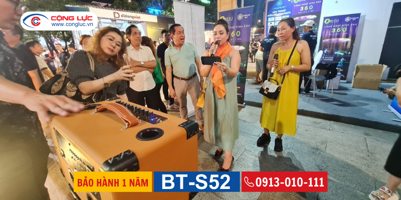 Bán loa karaoke di động sumico bt-s52 chính hãng giá rẻ nhất tại Hải Phòng 2
