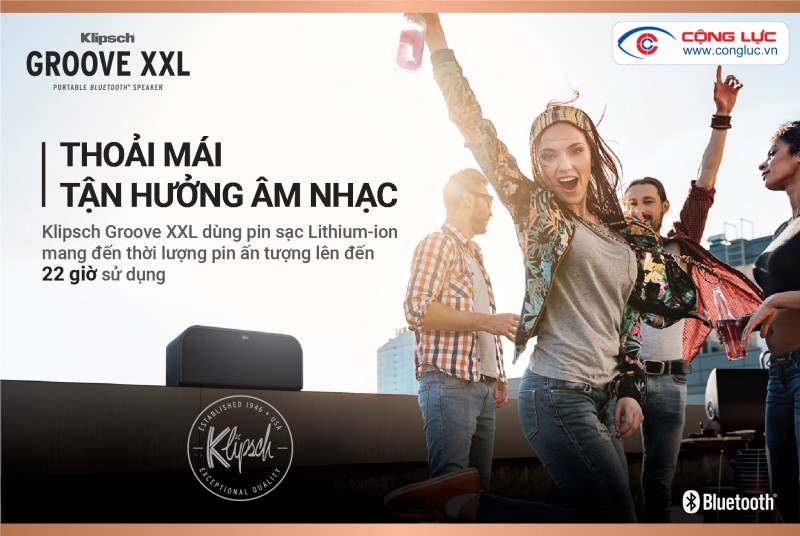 Loa Bluetooth Klipsch GROOVE XXL chính hãng