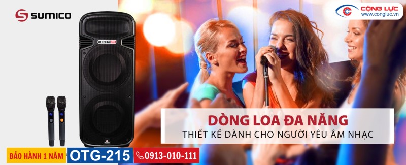 bán loa karaoke sumico on the go otg 215 giá rẻ tại hải phòng