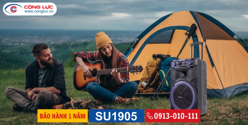 bán loa karaoke di động sumico SU1905 chính hãng ở hải phòng