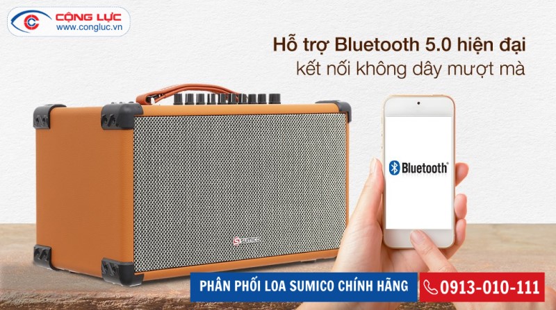 loa sumico kết nối bluetooth ổn định