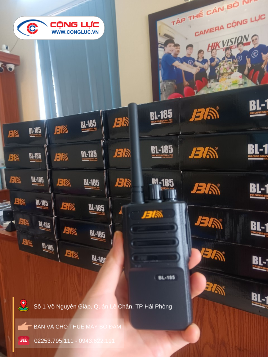 bán máy bộ đàm giá rẻ tại Hải Phòng