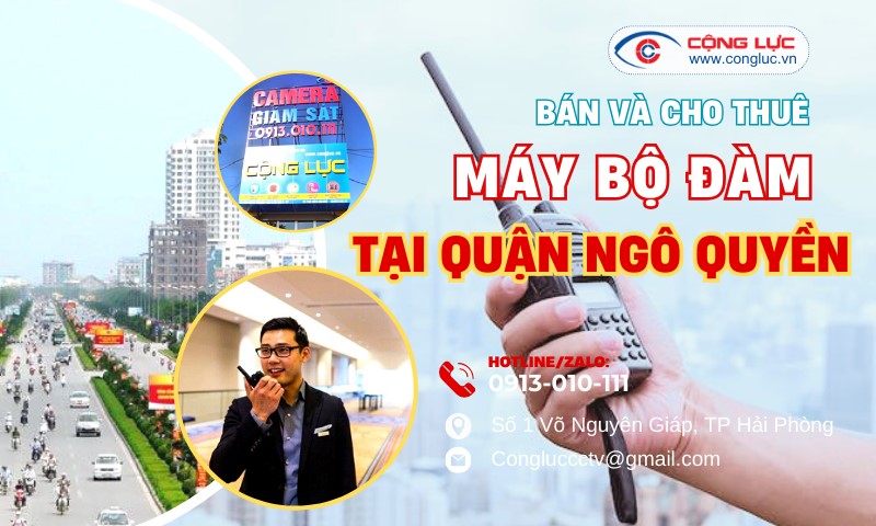địa chỉ bán bộ đàm tại quận ngô quyền hải phòng