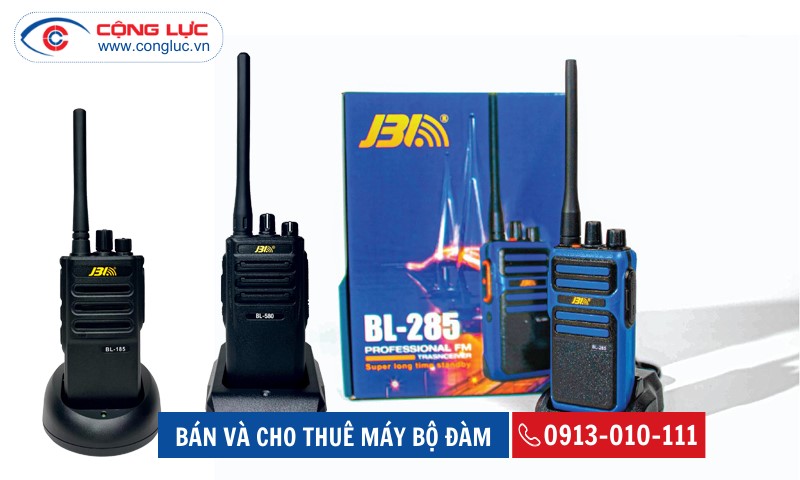 bán và cho thuê máy bộ đàm cầm tay jbl giá rẻ nhất tại hải phòng